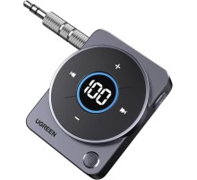 Аудиоадаптер UGREEN CM724  (35003) Car&Home Bluetooth 5.4 Receiver Audio Adapter со съемным металлич