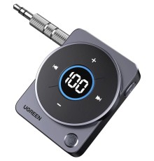 Аудиоадаптер UGREEN CM724  (35003) Car&Home Bluetooth 5.4 Receiver Audio Adapter со съемным металлич