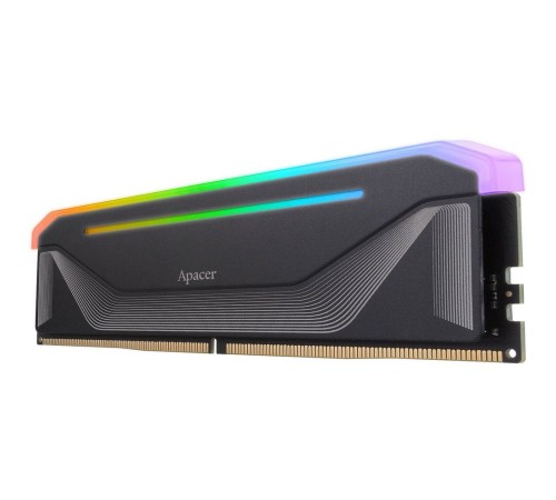 Модуль памяти Apacer 64GB DDR5 6400 DIMM OC NOX RGB  w/HS, kit 2x32GB CL32, 1.4V