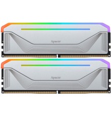 Оперативная память Apacer NOX RGB 2x32GB DDR5 PC5-41600 Silver (AH5U64G52C522NWAA-2)