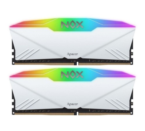 Оперативная память Apacer NOX RGB 2x8GB DDR4 белый (AH4U16G32C28YNWAA-2)
