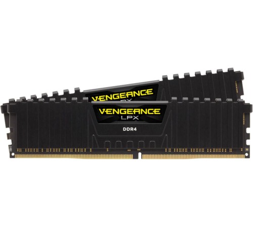 Память DDR4 2x8Gb 3200MHz Corsair CMK16GX4M2E3200C16 Vengeance LPX RTL PC4-25600 CL16 DIMM 288-pin 1.35В Intel