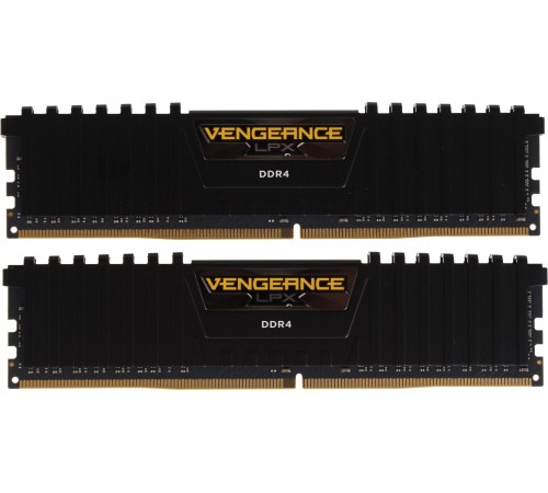 Память DDR4 2x8Gb 3200MHz Corsair CMK16GX4M2E3200C16 Vengeance LPX RTL PC4-25600 CL16 DIMM 288-pin 1.35В Intel