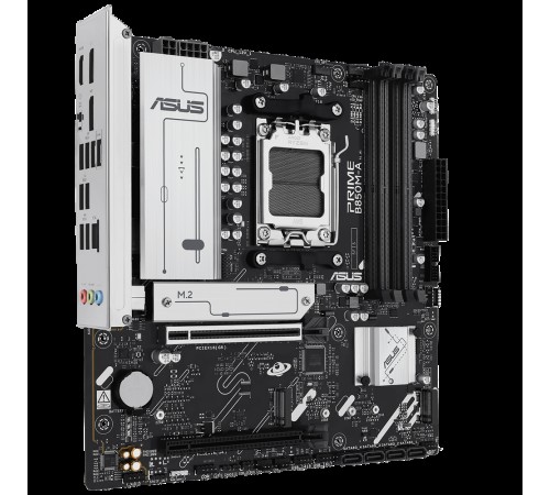 Материнская плата ASUS PRIME B850M-A-CSM AM5 mATX 4xDDR5 2xPCIEx16 3xM.2 2xDP HDMI 2.5GLAN