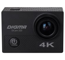 Экшн-камера Digma DiCam 320 черный