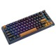 Клавиатура Royal Kludge RK-H81 Star Night USB/2.4 GHz/Bluetoоth, RGB, Hot Swap, Sky Cyan switch