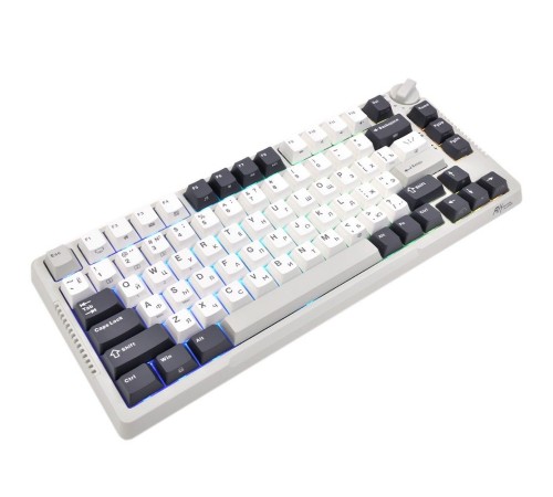 Клавиатура Royal Kludge RK-H81 White Night USB/2.4 GHz/Bluetоoth, RGB, Hot Swap, Brown switch Клавиатура Royal Kludge RK-H81 White Night USB/2.4 GHz/Bluetоoth, RGB, Hot Swap, Brown switch