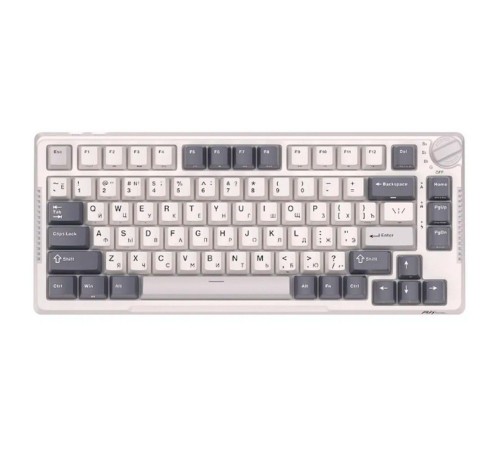 Клавиатура Royal Kludge RK-H81 White Night USB/2.4 GHz/Bluetоoth, RGB, Hot Swap, Brown switch Клавиатура Royal Kludge RK-H81 White Night USB/2.4 GHz/Bluetоoth, RGB, Hot Swap, Brown switch