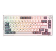 Клавиатура Royal Kludge RK-H81 White Night USB/2.4 GHz/Bluetоoth, RGB, Hot Swap, Brown switch