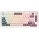 Клавиатура Royal Kludge RK-H81 White Night USB/2.4 GHz/Bluetоoth, RGB, Hot Swap, Brown switch