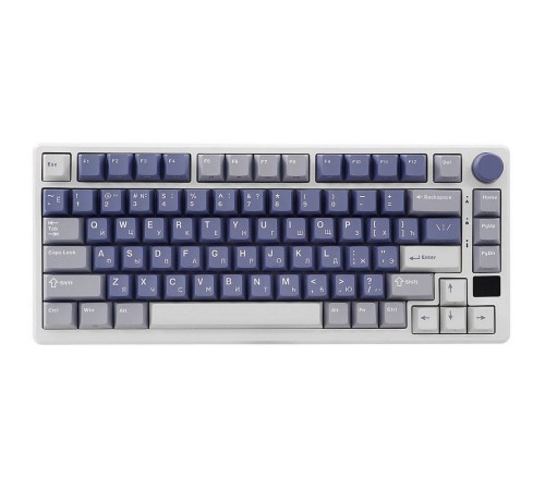 Клавиатура Royal Kludge RK-M75 Ocean Blue USB/2.4 GHz/Bluetоoth, RGB, Hot Swap, Brown switch Клавиатура Royal Kludge RK-M75 Ocean Blue USB/2.4 GHz/Bluetоoth, RGB, Hot Swap, Brown switch