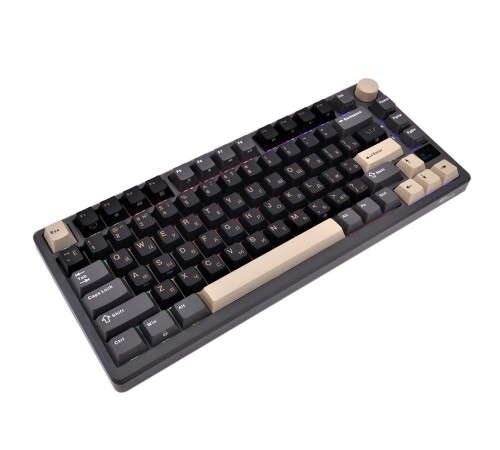 Клавиатура Royal Kludge RK-M75 Phantom (USB/2.4 GHz/Bluetоoth, RGB, Hot Swap, Brown switch)