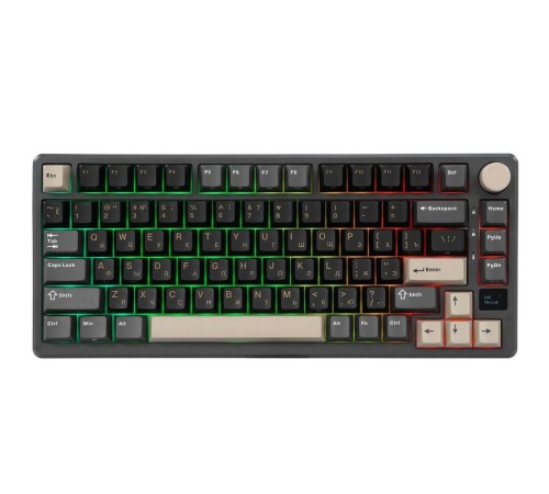 Клавиатура Royal Kludge RK-M75 Phantom (USB/2.4 GHz/Bluetоoth, RGB, Hot Swap, Brown switch)