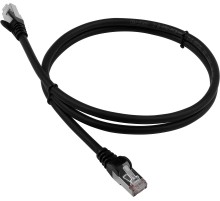 Патч-корд Lanmaster LAN-PC45/S6-2.0-BK FTP вилка RJ-45-вилка RJ-45 кат.6 2м чёрный LSZH (уп.:1шт)