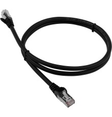 Патч-корд Lanmaster LAN-PC45/S6-2.0-BK FTP вилка RJ-45-вилка RJ-45 кат.6 2м чёрный LSZH (уп.:1шт)