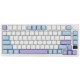 Клавиатура Royal Kludge RK-M75 Taro milk USB/2.4 GHz/Bluetоoth, RGB, Hot Swap, K silver switch