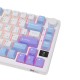 Клавиатура Royal Kludge RK-M75 Taro milk USB/2.4 GHz/Bluetоoth, RGB, Hot Swap, K silver switch
