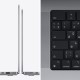 Ноутбук Apple MacBook Pro M1 Pro 10 core 32Gb SSD512Gb/16 core GPU 16.2" Retina XDR (3456x2234) Mac OS grey space WiFi BT Cam