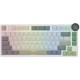 Клавиатура Royal Kludge RK N80 Pearly Dawn USB/2.4 GHz/Bluetоoth, RGB, Hot Swap, Brown switch