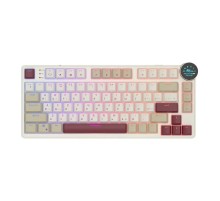 Клавиатура Royal Kludge RK N80 Rosy Clouds USB/2.4 GHz/Bluetоoth, RGB, Hot Swap, Red switch