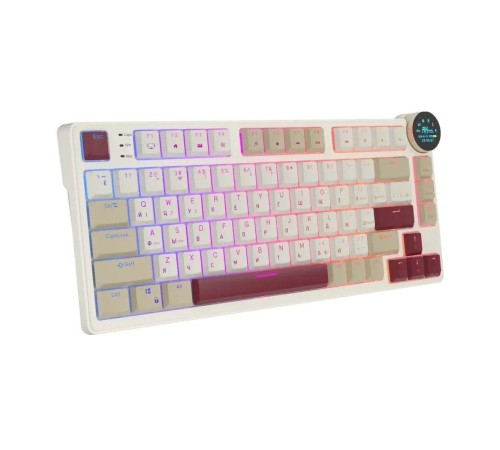 Клавиатура Royal Kludge RK N80 Rosy Clouds USB/2.4 GHz/Bluetоoth, RGB, Hot Swap, Brown switch Клавиатура Royal Kludge RK N80 Rosy Clouds USB/2.4 GHz/Bluetоoth, RGB, Hot Swap, Brown switch