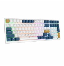 Клавиатура Royal Kludge RK98 Klein blue USB/2.4 GHz/Bluetoth, RGB, Hot Swap, Brown switch