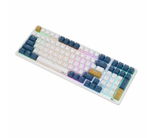 Клавиатура Royal Kludge RK98 Klein blue USB/2.4 GHz/Bluetoth, RGB, Hot Swap, Brown switch Клавиатура Royal Kludge RK98 Klein blue USB/2.4 GHz/Bluetoth, RGB, Hot Swap, Brown switch