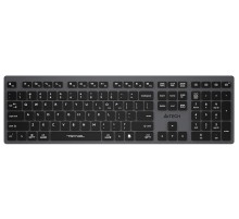 Клавиатура A4Tech Fstyler FBX50C серый USB беспроводная BT/Radio slim Multimedia