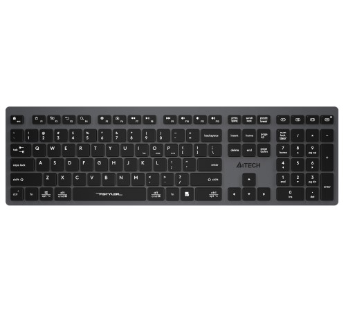 Клавиатура A4Tech Fstyler FBX50C серый USB беспроводная BT/Radio slim Multimedia Клавиатура A4Tech Fstyler FBX50C серый USB беспроводная BT/Radio slim Multimedia
