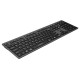 Клавиатура A4Tech Fstyler FBX50C серый USB беспроводная BT/Radio slim Multimedia