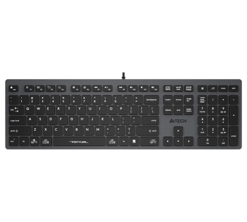 Клавиатура A4Tech Fstyler FX50 серый USB slim Multimedia Клавиатура A4Tech Fstyler FX50 серый USB slim Multimedia