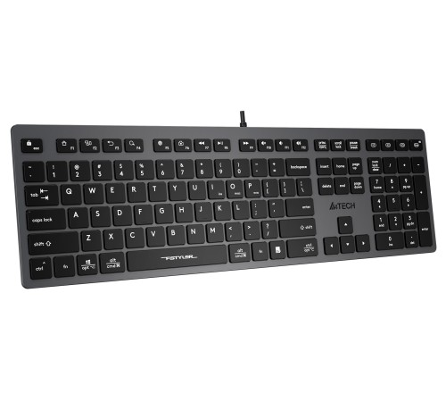 Клавиатура A4Tech Fstyler FX50 серый USB slim Multimedia Клавиатура A4Tech Fstyler FX50 серый USB slim Multimedia