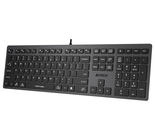 Клавиатура A4Tech Fstyler FX50 серый USB slim Multimedia Клавиатура A4Tech Fstyler FX50 серый USB slim Multimedia
