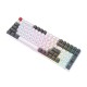 Клавиатура Royal Kludge RK100 Grey/Red/White USB/2.4 GHz/Bluetooth, RGB, Hot Swap, Red switch