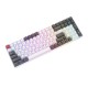Клавиатура Royal Kludge RK100 Grey/Red/White USB/2.4 GHz/Bluetooth, RGB, Hot Swap, Red switch