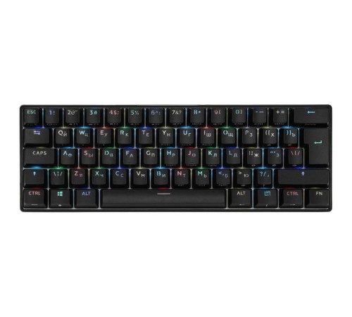 Клавиатура Royal Kludge RK61 Black USB/2.4 GHz/Bluetooth, RGB, Hot Swap, Brown switch Клавиатура Royal Kludge RK61 Black USB/2.4 GHz/Bluetooth, RGB, Hot Swap, Brown switch