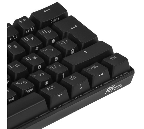 Клавиатура Royal Kludge RK61 Black USB/2.4 GHz/Bluetooth, RGB, Hot Swap, Brown switch Клавиатура Royal Kludge RK61 Black USB/2.4 GHz/Bluetooth, RGB, Hot Swap, Brown switch