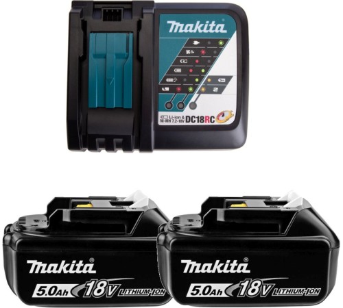 Батарея аккумуляторная Makita BL1016 18В 5Ач Li-Ion (З/У в компл.) (191L74-5)