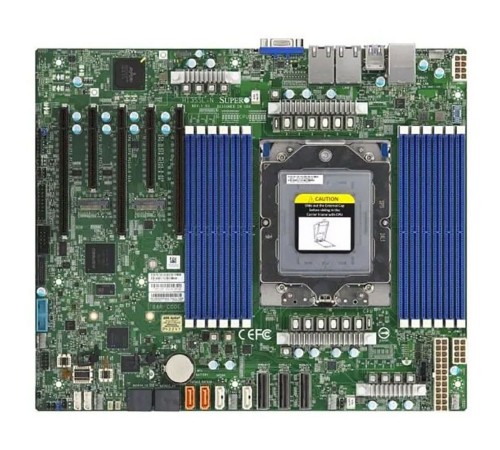 Supermicro MBD-H13SSL-N-O Материнская плата AMD EPYC UP platform with socket SP5 CPU, SoC, 12x Bulk