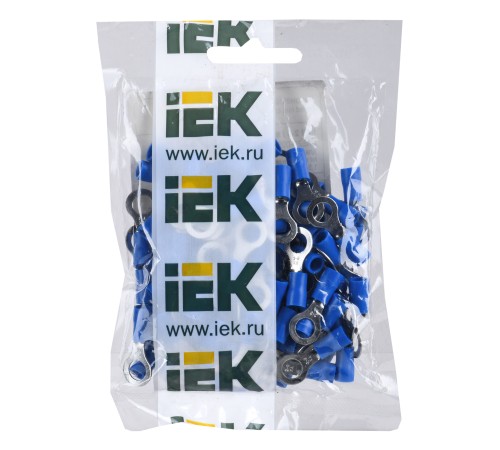 Наконечник IEK НКИ 2-6 1 контакт 1.5-2.5мм2 синий (упак.:100шт) (UNL20-D25-4-6) Наконечник IEK НКИ 2-6 1 контакт 1.5-2.5мм2 синий (упак.:100шт) (UNL20-D25-4-6)