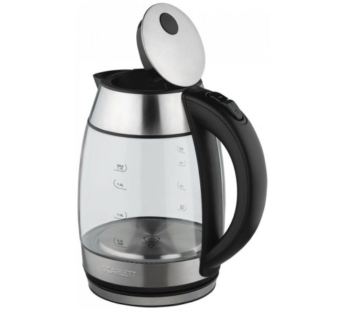 Чайник электрический Scarlett SC-EK27G94 1.7л. 2200Вт нержавеющая сталь (корпус: стекло)