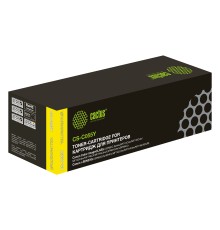 Картридж лазерный Cactus CS-C055Y 055 Y желтый (2100стр.) для Canon LBP663Cdw, LBP664Cx, MF746Cx, MF742Cdw, MF744Cdw