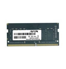 AFOX DDR4 SO-DIMM 4GB 3200Mhz Single Channel Package (1x4GB), PC4-25600, 260-Pin, Non-ECC, Un-Buffered, XMP 2.0, CL 16-18-18-39, 1.35V
