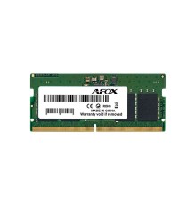 Модуль памяти Afox 16GB DDR5 4800Mhz SO-DIMM Single Channel Package (1x16GB),  PC5-38400, 262-Pin, Non-ECC, Un-Buffered, CL40-38-38-77, 1.1V