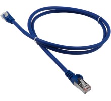 Патч-корд Lanmaster LAN-PC45/S5E-15-BL FTP вилка RJ-45-вилка RJ-45 кат.5е 15м синий LSZH (уп.:1шт)