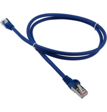 Патч-корд Lanmaster LAN-PC45/S5E-15-BL FTP вилка RJ-45-вилка RJ-45 кат.5е 15м синий LSZH (уп.:1шт)