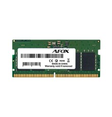 AFOX DDR5 SO-DIMM 32GB 5600Mhz Single Channel Package (1x32GB), PC5-44800,  262-Pin, Non-ECC, Un-Buffered, CL45-45-45-90, 1.1V