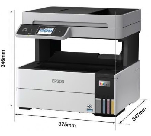 МФУ струйный Epson L6490 (C11CJ88405) A4 Duplex Net WiFi USB RJ-45 серый
