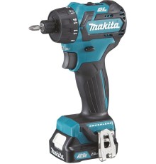Дрель-шуруповерт Makita DF032DWME аккум. патрон:шестигр.1/4" (кейс в комплекте)