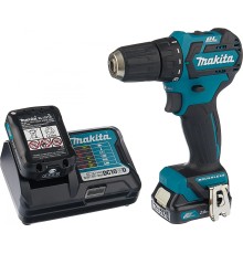 Дрель-шуруповерт Makita DF332DWAE аккум. патрон:быстрозажимной (кейс в комплекте)